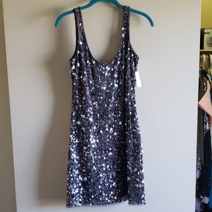 * Aidan Mottax* Sequin Tank Dress